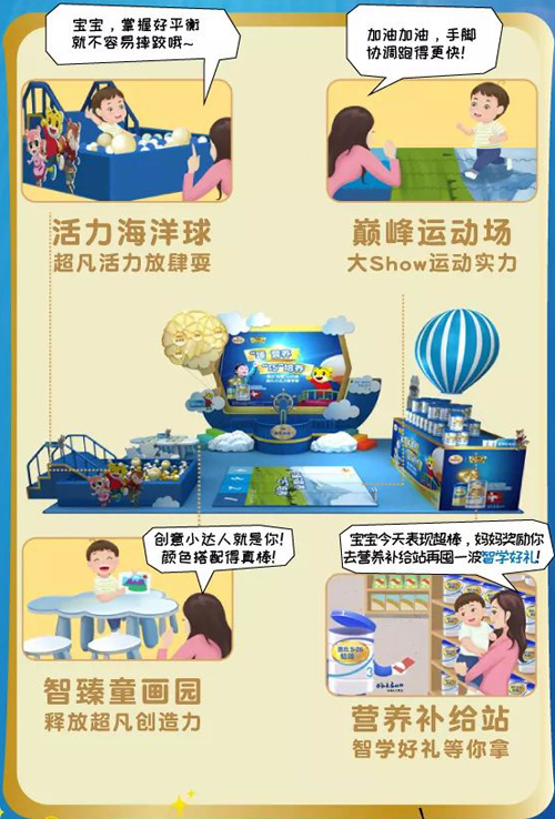 惠氏S-26鉑臻攜手早教小能手巧虎 掀起超凡智學style