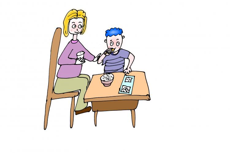 吃飯時(shí) 應(yīng)該對(duì)孩子這樣養(yǎng)育