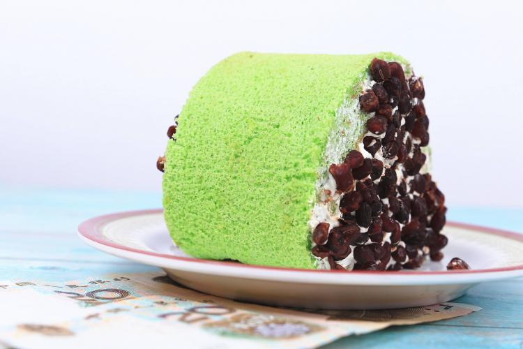 軟糯香甜的雙色豆沙糯米滋