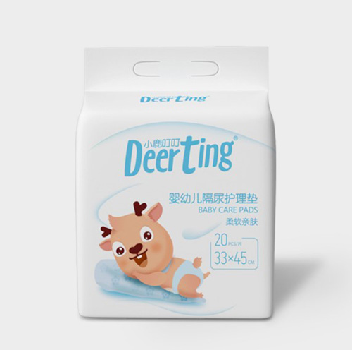 小鹿叮叮一次性隔尿護(hù)理墊 無(wú)憂護(hù)理寶寶