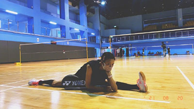 陳意涵挺二胎孕肚運動，狀態(tài)贊爆